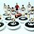 Subbuteo Andrew Table Soccer PAOK 1984-1985 Greek Champions on Lightweight  Bases